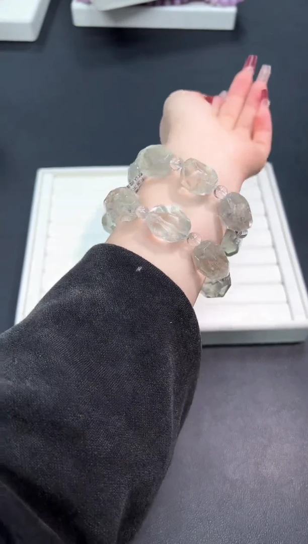 【闪购商品】水晶手串未镶嵌3H多样性发其一/1条默认微瑕