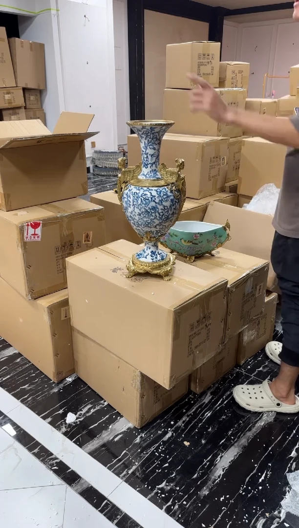 黄铜果*人 黛姿家居装饰品摆件