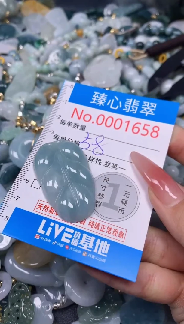 【闪购商品】翡翠颈饰未镶嵌含绳0001658