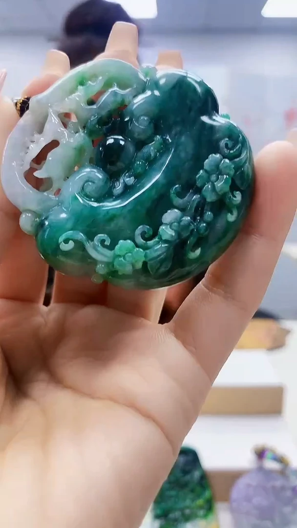 未镶嵌定制翡翠4829ty-毛货挂件56