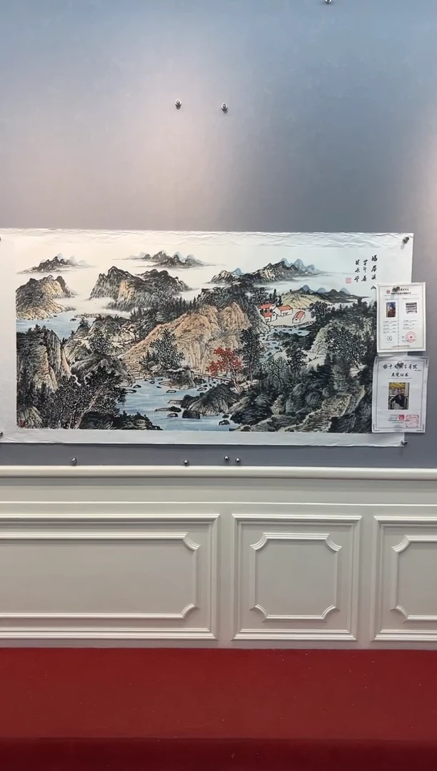 国画黄保增国画作品