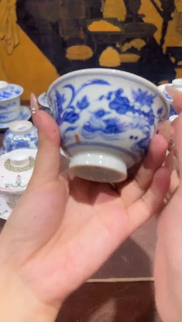 瓷片景德镇瓷器茶器茶杯