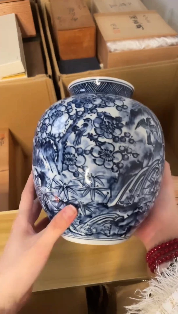 【闪购商品】瓷片山清水秀瓷器 默认微瑕