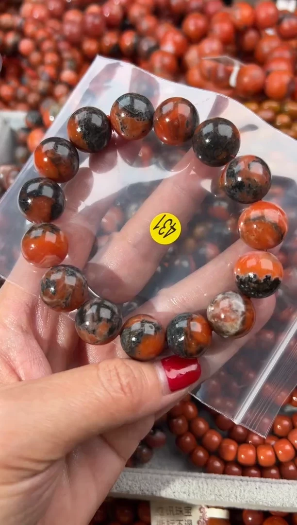 未镶嵌手串南红玛瑙14+