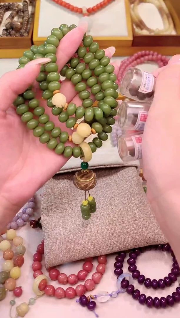 手串白玉菩提郁郁葱葱108