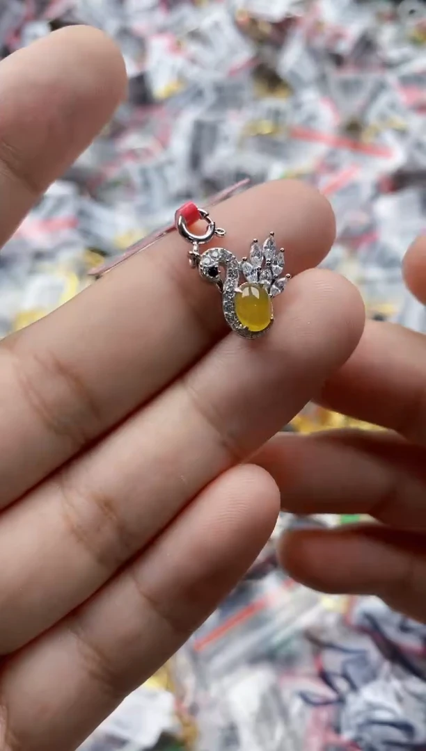 翡翠戒指银S925镶嵌6666666   2