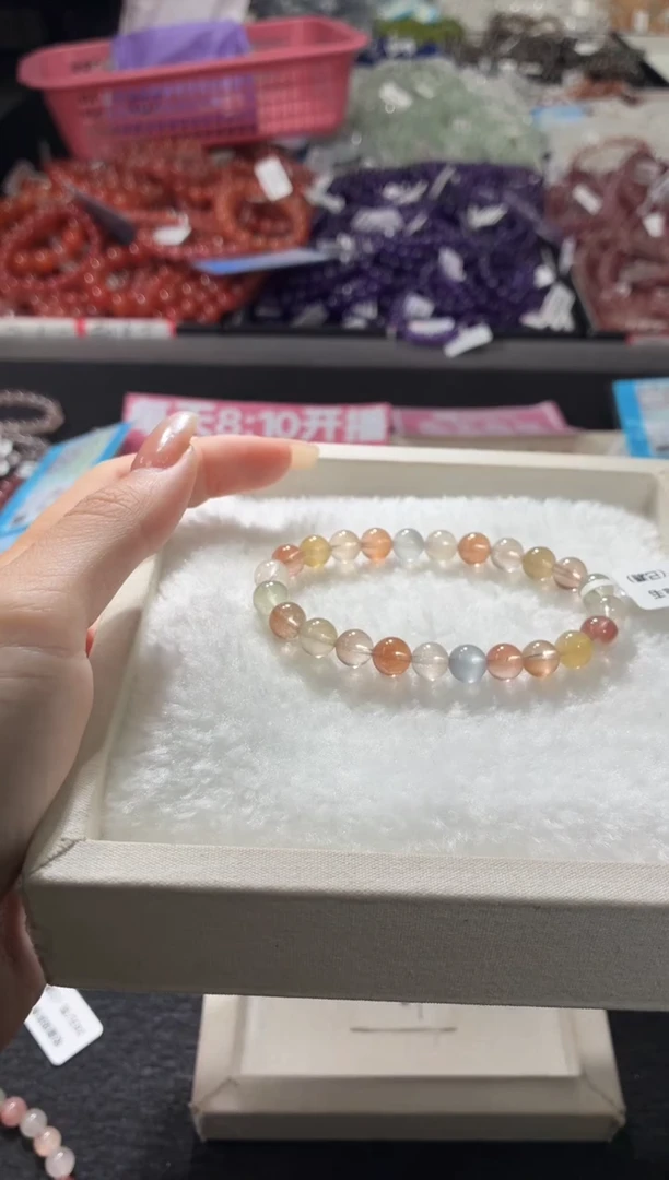 未镶嵌手链水晶391号 多样性发一T  7+