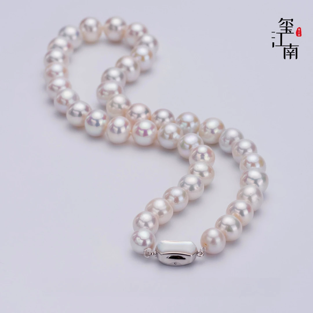 双12伯爵玫瑰仅164条｜淡水珍珠项链S925银8.3～9.3mm FX0249