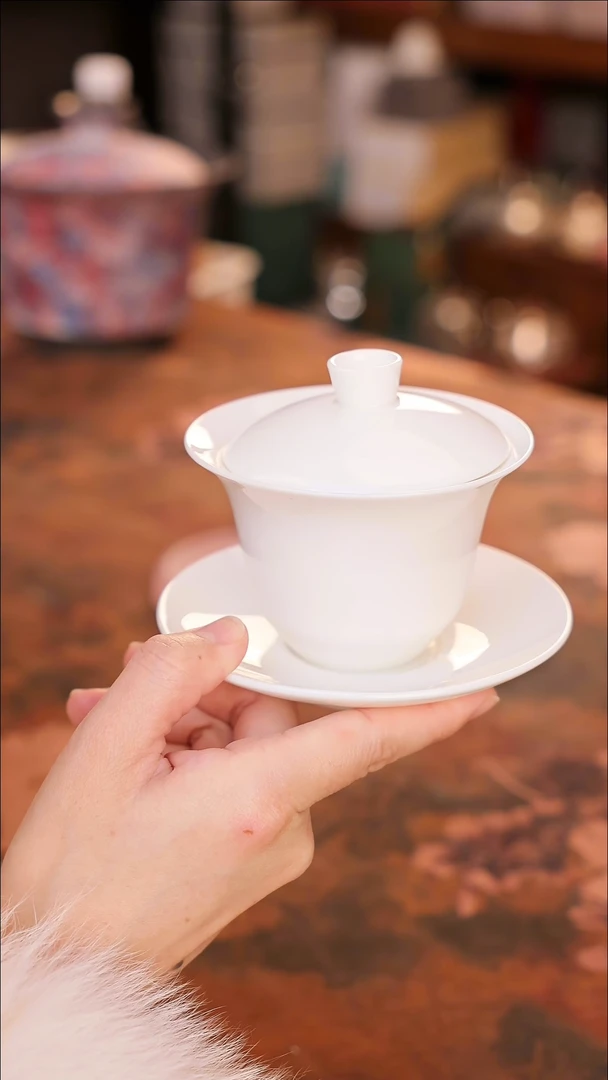 【闪购商品】陶瓷茶具（无礼盒无茶盘）@@A8318