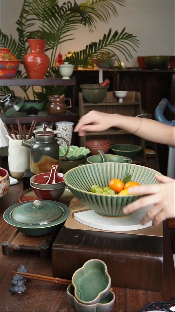 碗景德镇手工高温餐具1879