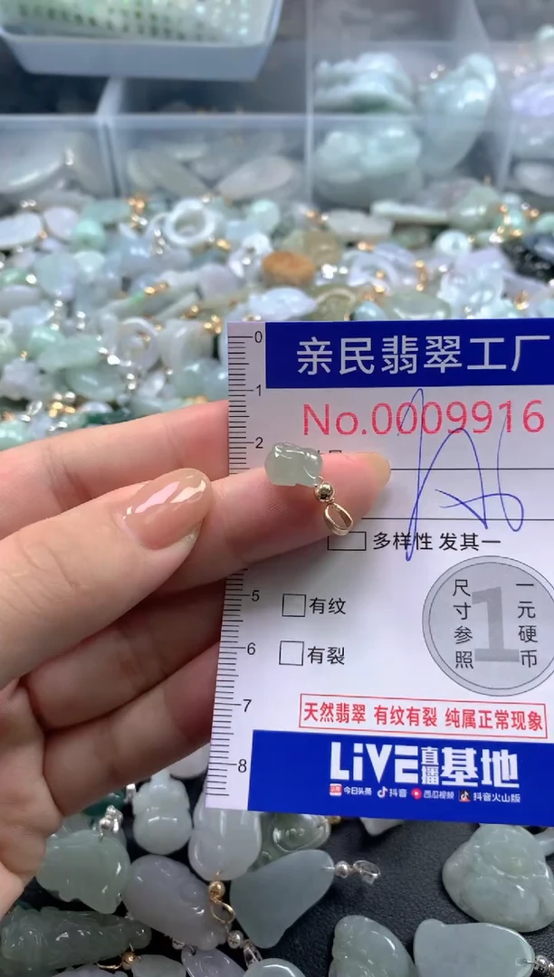 颈饰未镶嵌翡翠9916