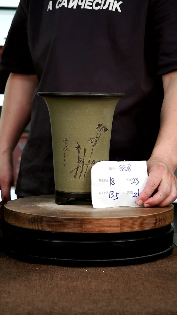 紫砂花盆8828 花卉工艺