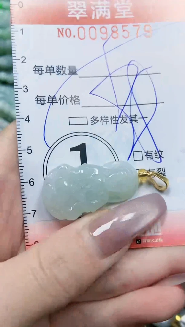 【闪购商品】翡翠颈饰未镶嵌闪购0098579多样性发其一