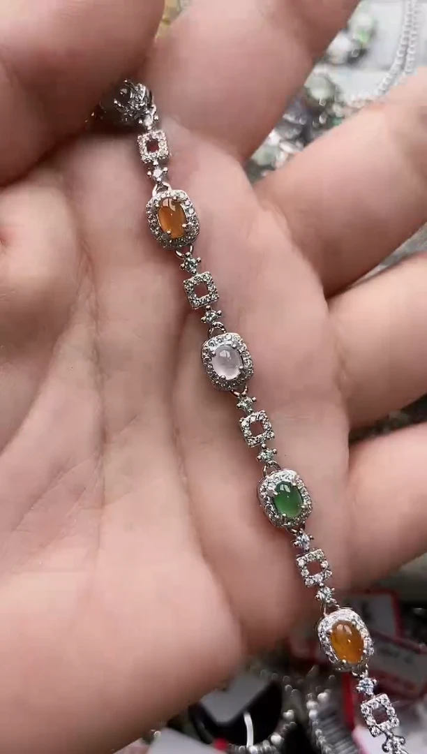 【闪购商品】翡翠戒指银S925镶嵌22222222-1