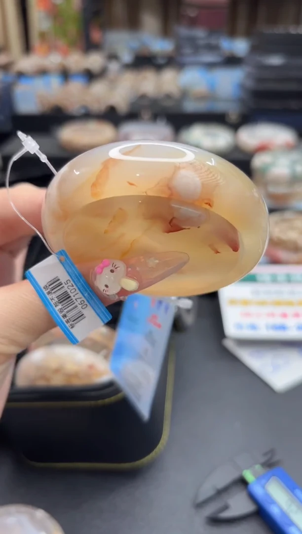 未镶嵌手镯石英质玉282(58圈赠送镯心)