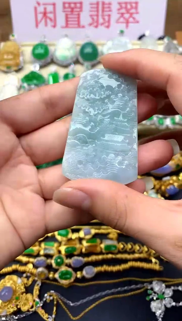 颈饰未镶嵌翡翠164 -中国好珍宝