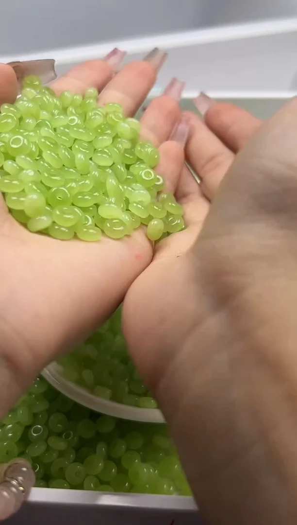 未镶嵌颈饰玛瑙/玉髓W3126冰葡萄算盘6*3MM*50颗