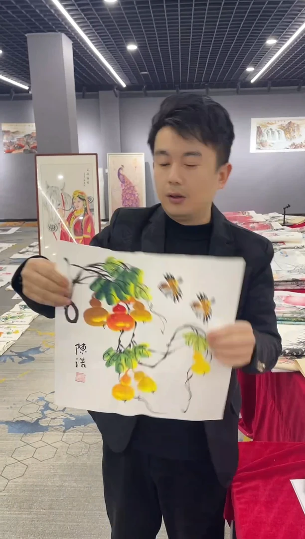 名人名画手工制作