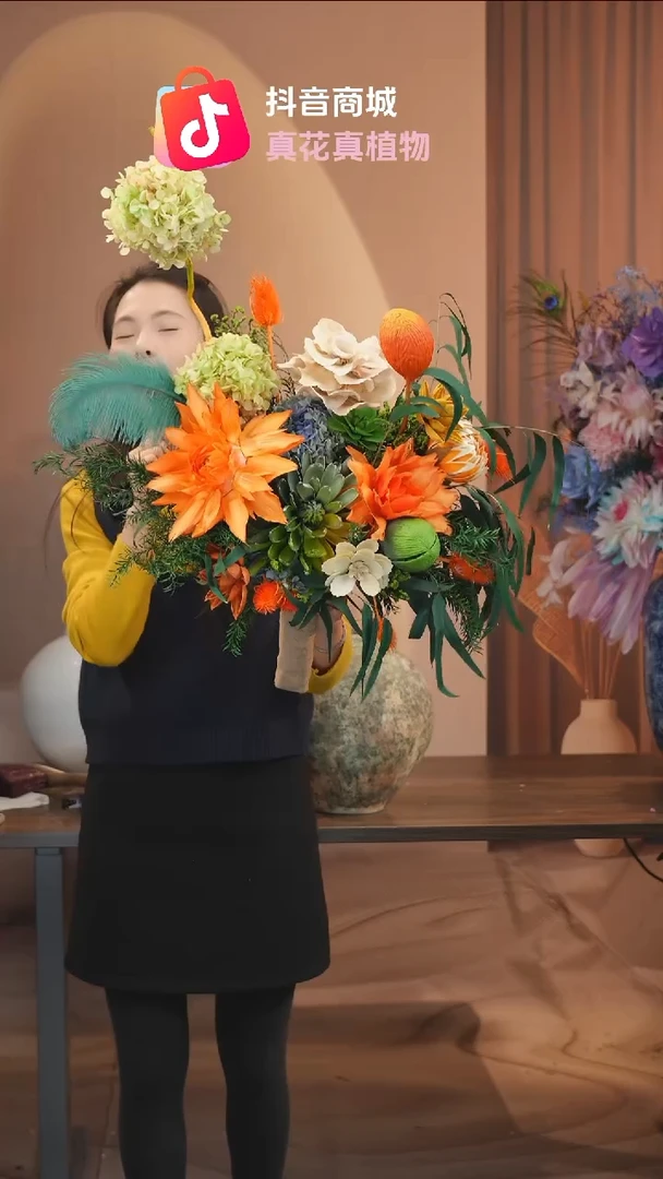 藤：单花束不带花瓶