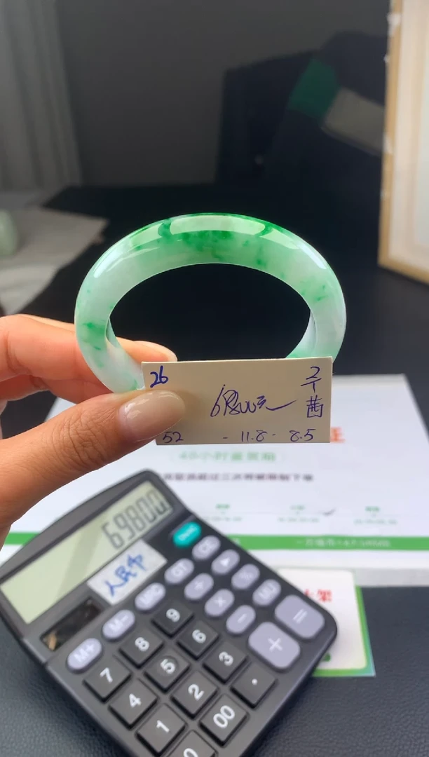 未镶嵌手镯翡翠假一赔三   手镯