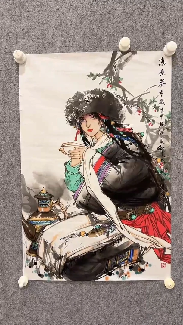 国画刘向平-2.8平尺-国画作品