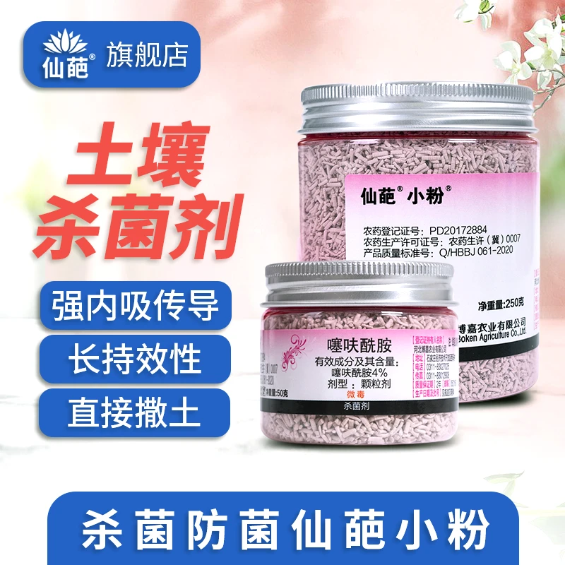 仙葩小粉药4%噻呋酰胺内吸式土壤杀菌剂药剂病害防治家庭园艺常备