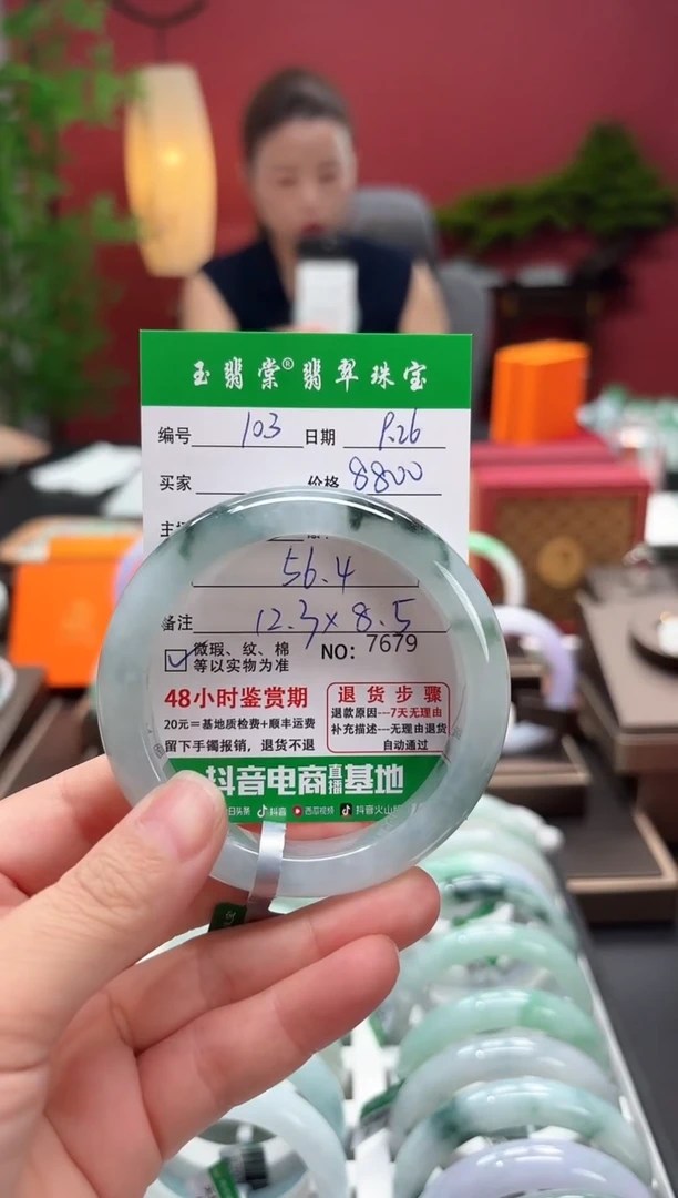 未镶嵌手镯翡翠翡翠103