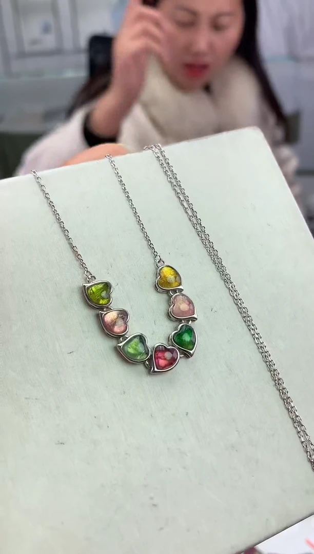 未镶嵌手串碧玺多样性发一条