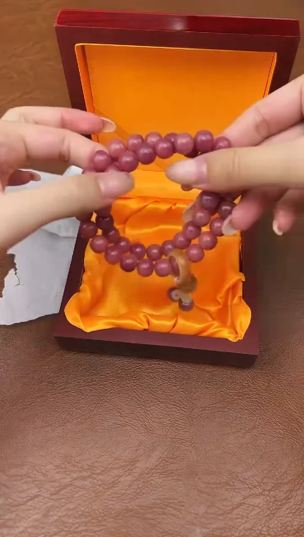 万家文玩阁粉玉菩提链接@@LSC089