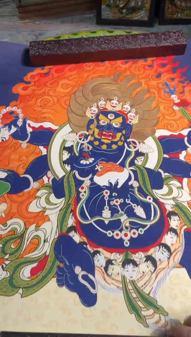 卷轴画东东唐卡tk16