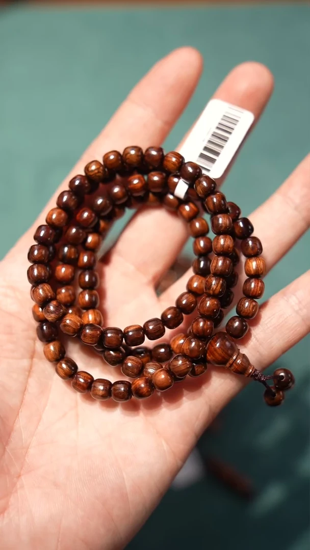 手串/手链黄花梨/降香黄檀老料紫油梨6.5mm老型佛珠