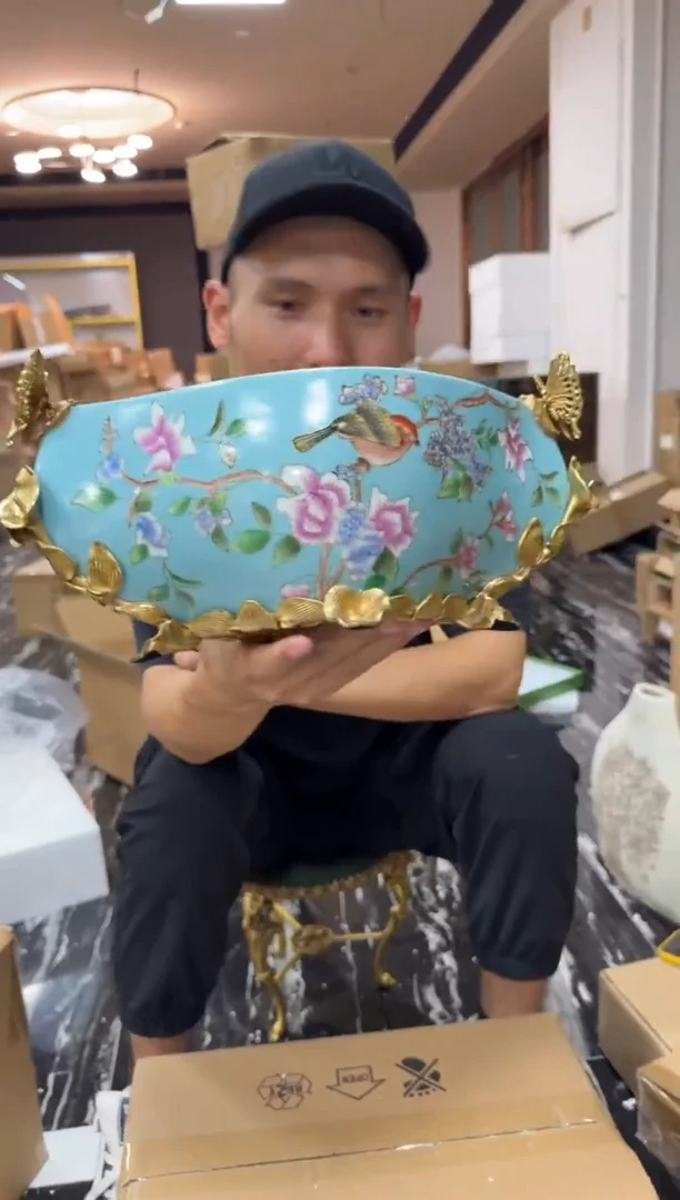 黄铜黛姿家居装饰品摆件
