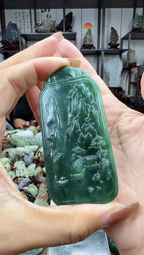 未镶嵌和田玉把件1
