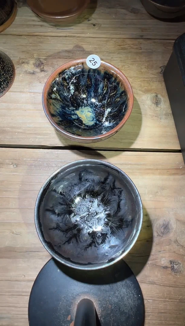 茶盏老木头精品柴烧25·26