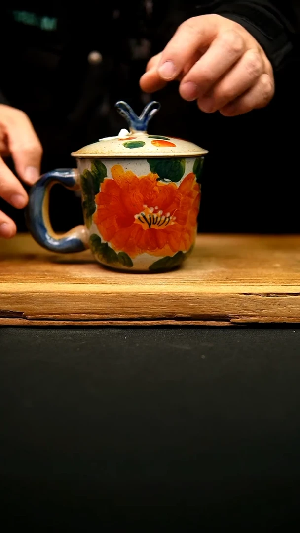 @@陶园瓷舍@@纯手工手绘@高温釉下彩