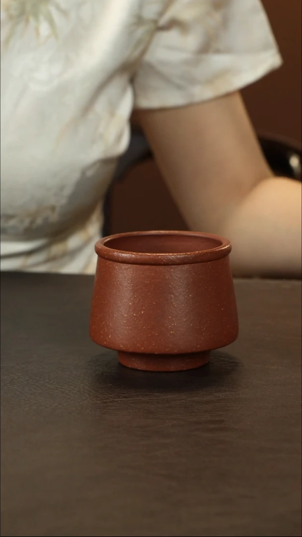 茶杯紫砂直播福利降坡主人杯