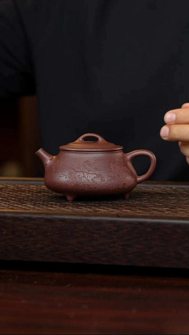 茶壶紫砂丹壶溢香紫砂壶200cc