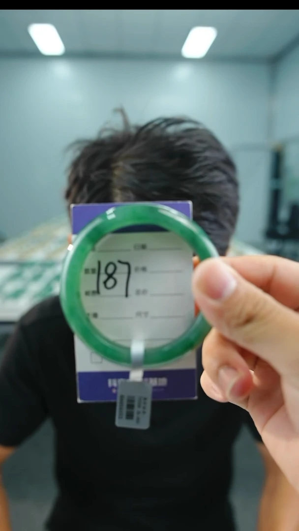 未镶嵌手镯石英质玉54+187