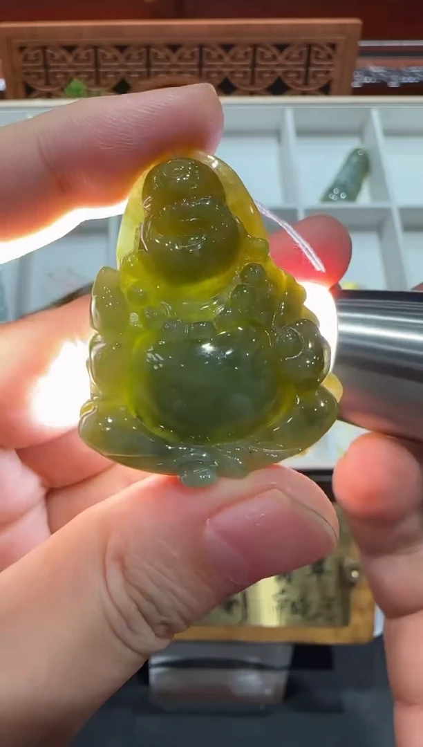 未镶嵌挂件翡翠A货翡翠多样性孤品