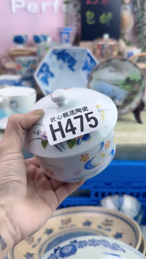 瓷片雨****花        H475