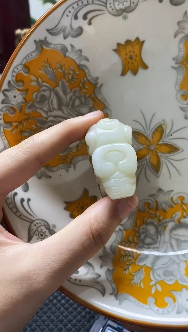 瓷片瓷片 瓷器 摆件 1个