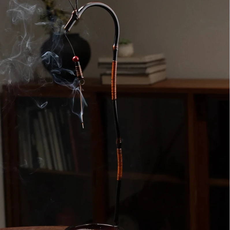 BZJ 大漆手作龙挂香竹制