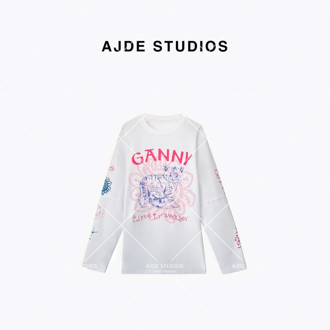 AJDE｜猫咪长袖T QZ