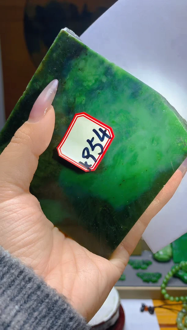 【闪购商品】和田玉（碧玉）珠宝半成品未镶嵌1