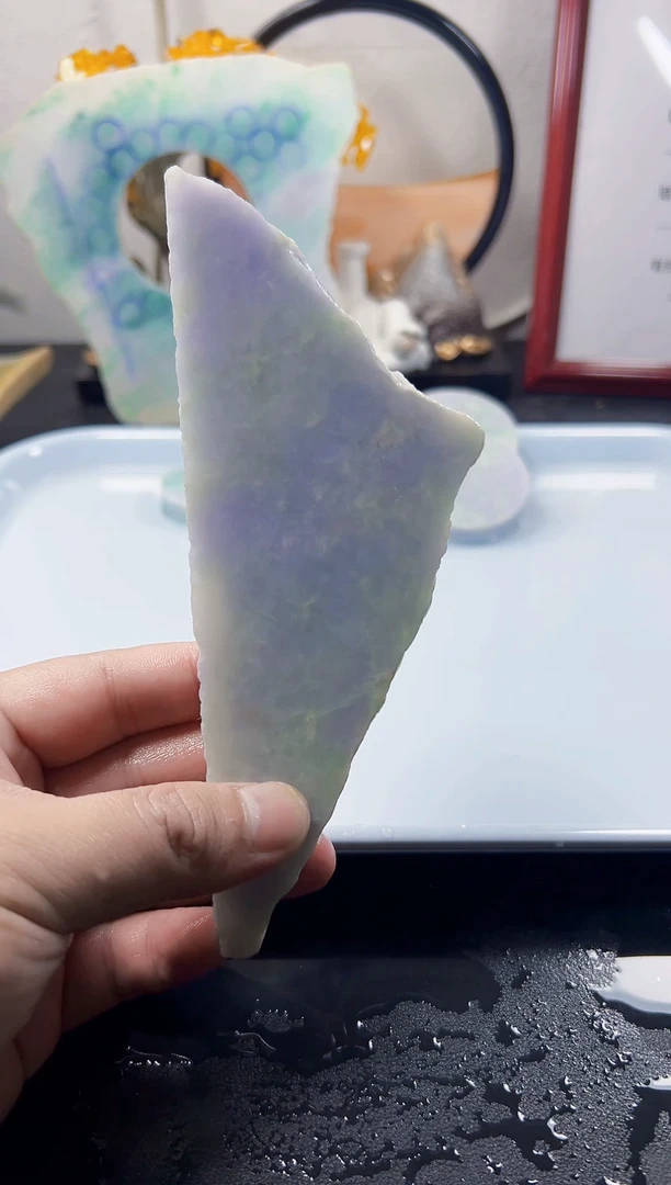 颈饰未镶嵌翡翠天然缅甸A货翡翠
