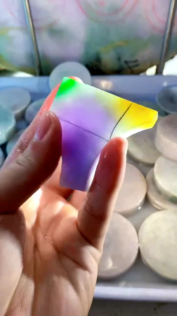 颈饰未镶嵌翡翠缅甸翡翠813