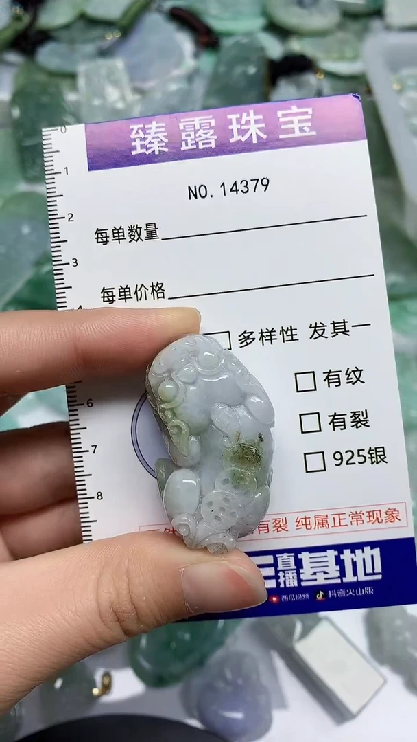 【闪购商品】翡翠颈饰未镶嵌臻露珠宝14379