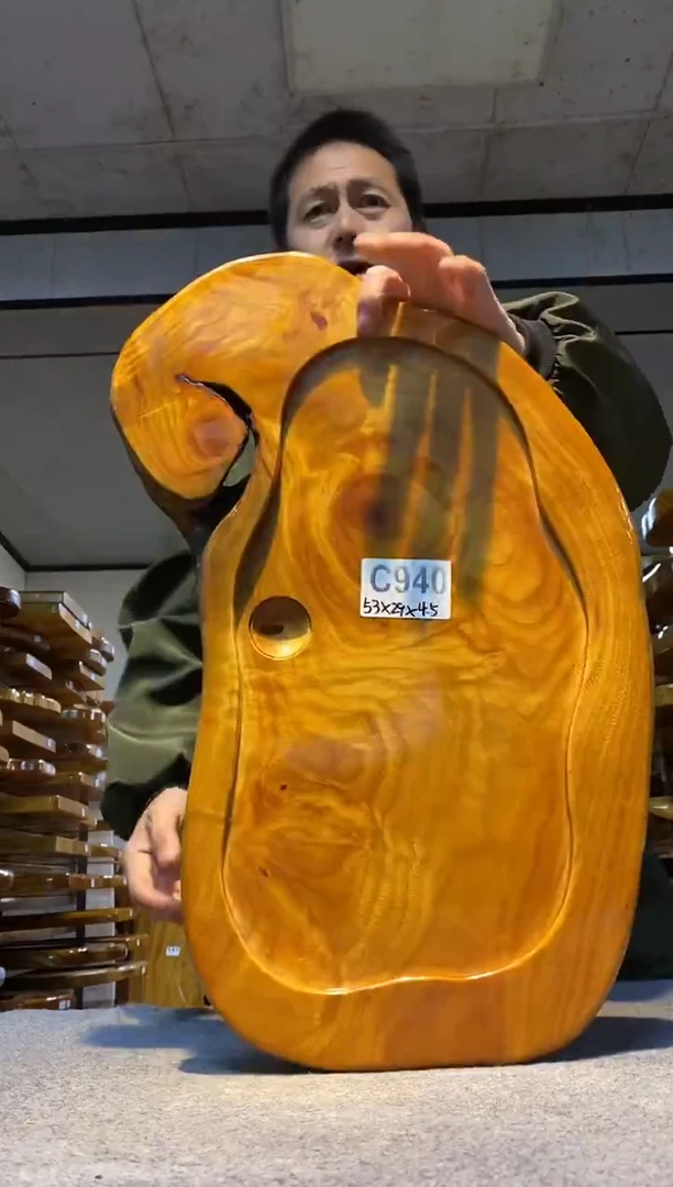 实木茶盘 一物一拍（不含配件）