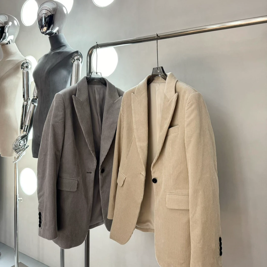 Bing Studios｜灯芯绒西装JY009XZ