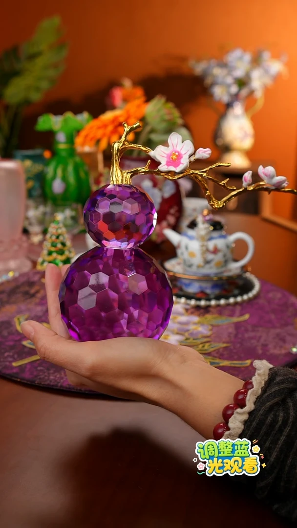 Miss甜甄选家居好物推荐--水晶葫芦摆件